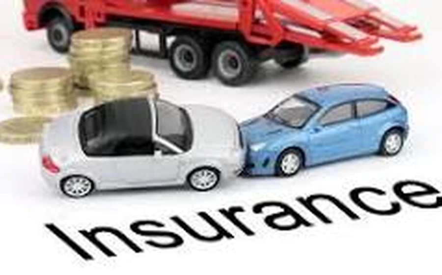 Car key representing auto insurance